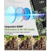 Krututy Trail Camera 8k 60MP WiFi Game Camera with No