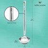 Vollum 1-Piece Ladle Heavy Duty Thick Stainless Steel - 8
