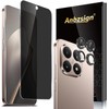 Anbzsign 2+1 Pack for Xiaomi 15T Pro Privacy Tempered Glass
