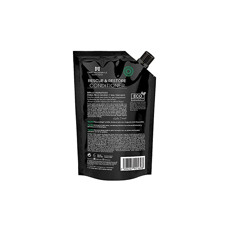 ACONDICIONADOR MARTHA DEBAYLE POUCH RESCUE AND RESTORE 450ML Pouch Champú