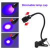 Upgrade Adjustable Focus 3W UV Light Clip lamp for Nail