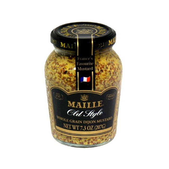 Maille Old Style Mustard, 7.3-Ounce Bottles (Pack of 6)
