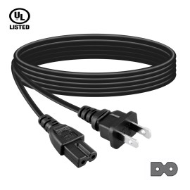 For Bose 6ft AC Power Cord Cable For Bose Solo TV Sound System Sound Bar Model 410376 US