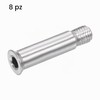 PATIKIL 34mm in Linea ASSE Viti, 8pz Albero Esagonale Incassato