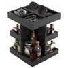 Cologne Organizer for Men Rotating Bathroom Counter Organizer, 3-Tier Solid