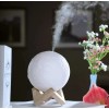 CL 3d Lampara Humidificador Forma Luna Luz Aromaterapia Difusor