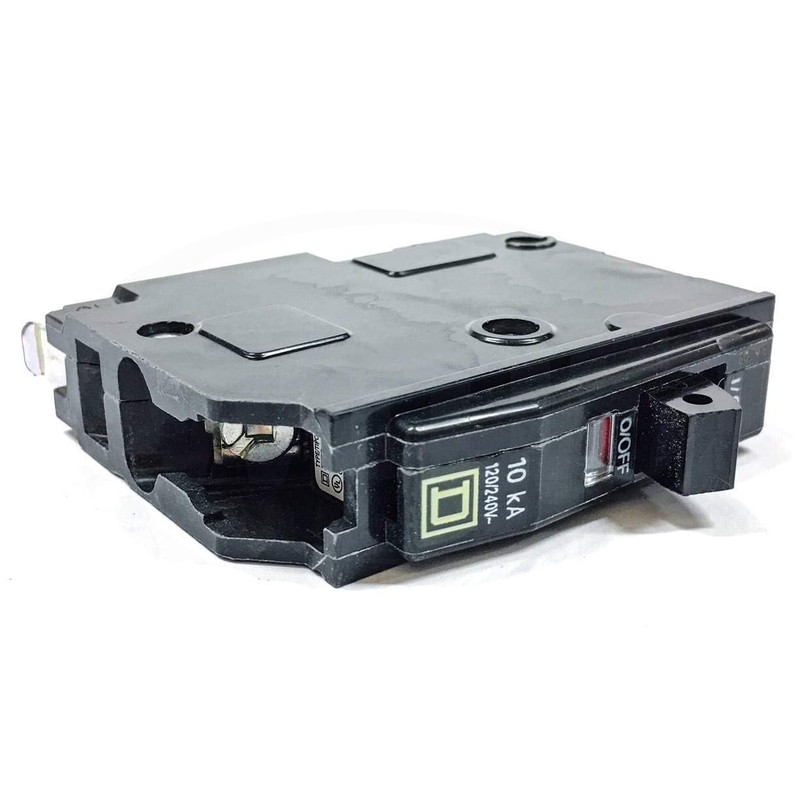 Square D QOB120 Bolt On Circuit Breaker, 20A, 1 Pole,