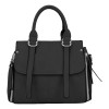 Olabag Bolsa Crossbody Para Dama Cartera De Hombro Impermeable Color Negro Diseño De La Tela Liso