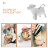 Ceramic Cow Shaped Creamer Pitcher - Cute Animal Milk Jug