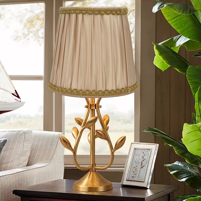 2PCS Fabric Lampshade Simple Lamp Shade for E14 Screw Candlestick