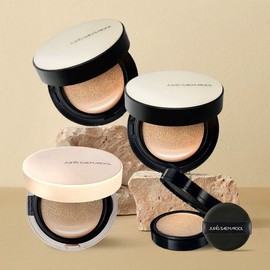 Jeongsaemmul JUNGSAEMMOOL Cushion Original + Refill Set Skin Nuther/Pair / 정샘물 쿠션 본품+리필 세트 스킨누더/페어