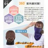 Andeor Face Cover UV Cut for Summer 【Touch Cool -5℃・Breathing