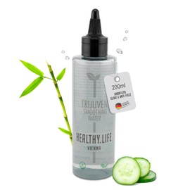 HLV - Haarfluid Haarpflege Vegan, für intensiven Glanz & Anti-Frizz - für chemisch behandeltes Haar, verbessert Kämmbarkeit & Struktur - mit Bambus & Quinoa Extrakt (Trijuven Smoothing Water 200ml)
