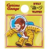 Minoda Curious George Mini Patch Astronauts U01Y1619 Brown