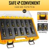 boen 13PCS 7mm-21mm 3/8” Drive Metric Socket Set, Impact Deep