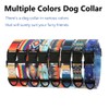 Dog Collar and Leash Set, Soft Bohemia Patterns Ethnic Style