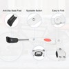 sourcing map Back Bike Kickstand Aluminium Adjustment Bicycle Single-Side Kick
