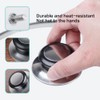 Visxcnu 2 x Handle for Pan Lids, Universal Replacement Handle