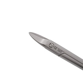 OTTO HERDER Nail Scissors, Extra Strong Toenail Scissors, Crown Scissors, Straight 10.5 cm for Foot Care, Made of Stainless Steel