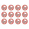 No Smoking Prohibition Sign: P002 - DIN EN ISO 7010