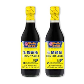 Koon Chun Thin Soy Sauce (2 Pack, Total of 1000mL)