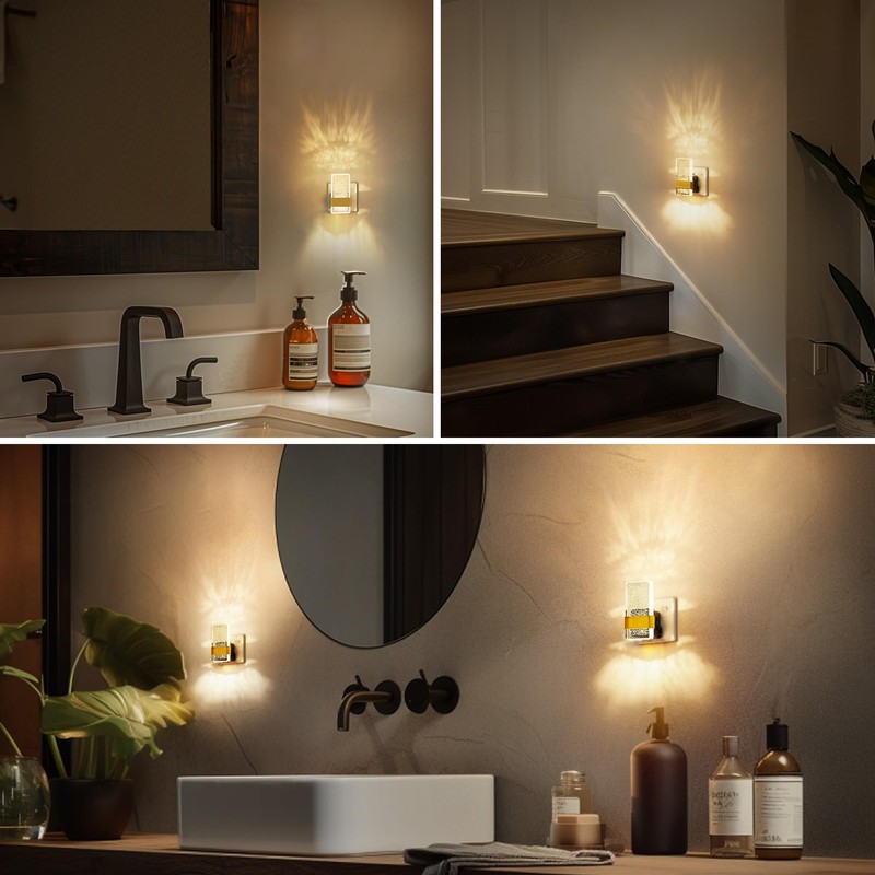 LOHAS-LED Night Light, Plug in Night Light with Light Sensor,