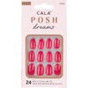 CALA - "Posh Dreams" uñas postizas ovaladas (24 uñas en