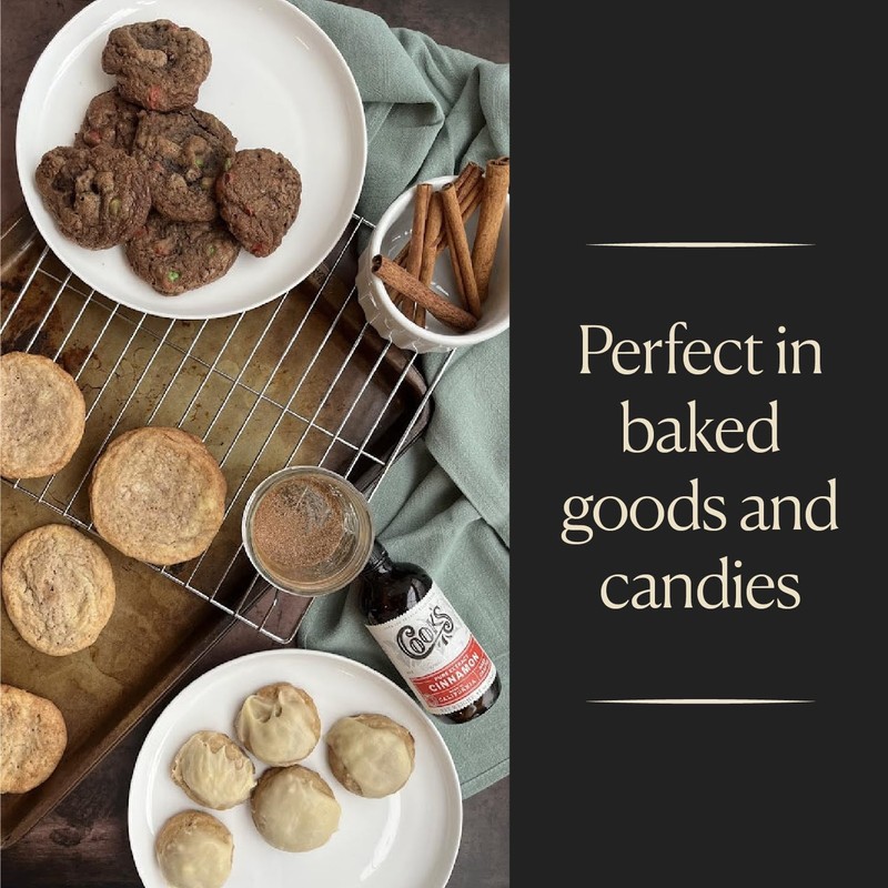 Cook's Pure Cinnamon Extract Made From Fine Ceylon Cinnamon, Premium