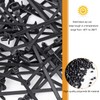 Xislet 160Pcs Nylon Universal Cable Tie Buckle Zip Tie Clips