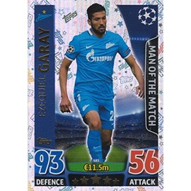 Topps Champions League Match Attax 15/16 Ezequiel Garay Man Of The Match 2015/2016 Trading Card