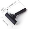 4 Inch Rubber Brayer Roller,Brayer Rollers for Crafting 3.74inch Rubber,Hand
