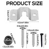Dartboard Mounting Bracket Set, Dartboard Hanging Kit for Wall Dartboard