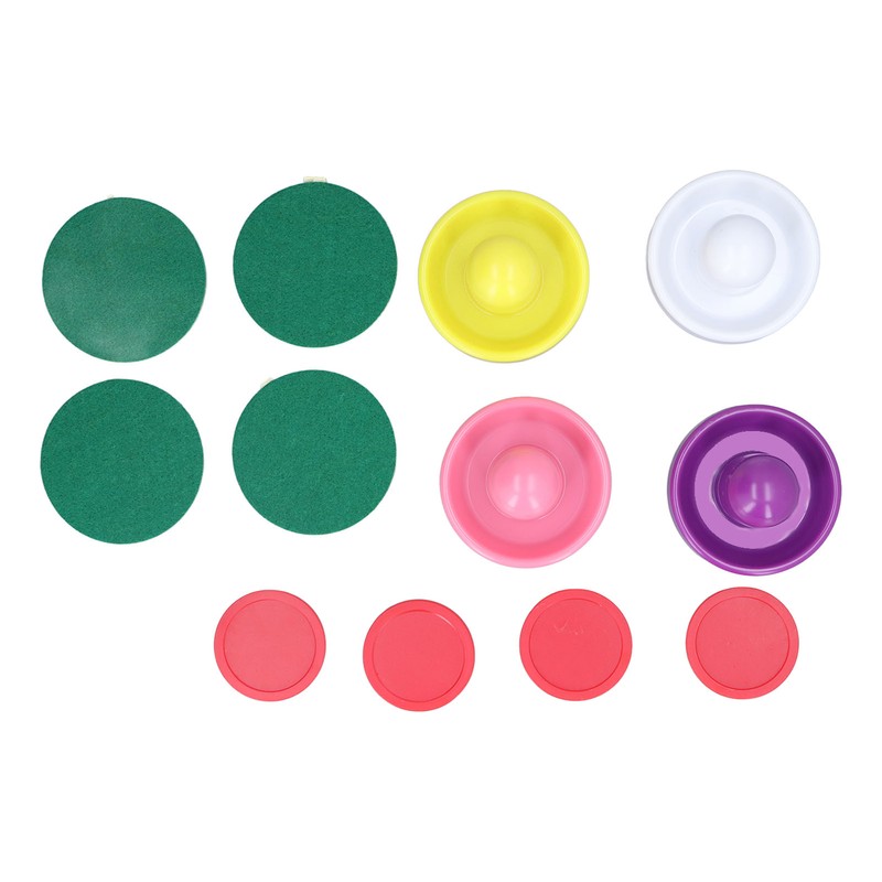 12pcs 96mm Table Air Hockeys Accessories Pushers Pads Air Hockeys