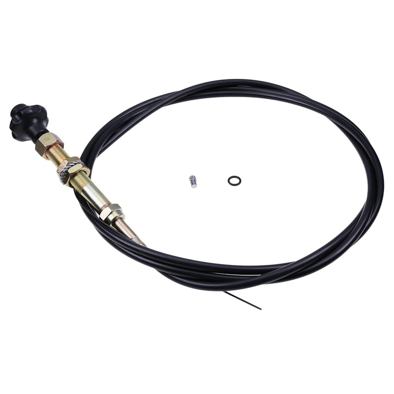 JZGRDN 10FT Heavy Duty Vernier Locking Throttle Cable 55204 VCGTX10