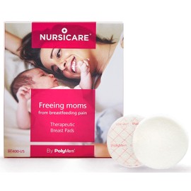 Nursicare Therapeutic Breast Pads for Wounded, Cracked, Painful Nipples, Pack of 6 Each