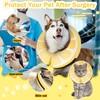 Cneo Inflatable Dog Cone Collar for Large Medium Small Dogs,