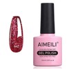 AIMEILI Gel Nail Polish Soak Off U V Hema Free