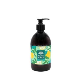 Liquid hand soap green tea and yuzu - 16.9 Fl Oz Organic extra virgin olive oil mix with organic coconut oil with green tea and yuzu flower scent - Liquid apothecary handsoap that is aromatic and nourishing - Made in France