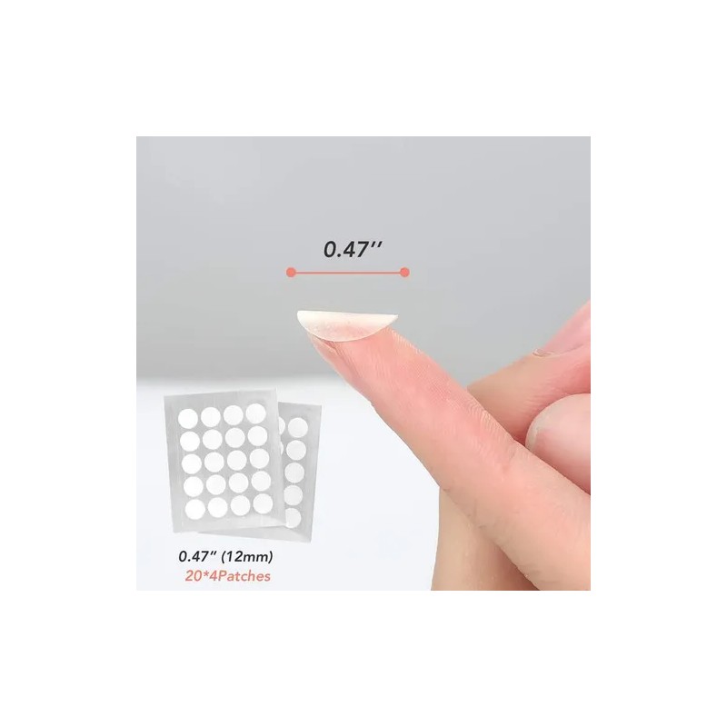 🔥 Parches antiacné 120pz universo en linea invisibles día noche