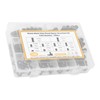 150Pcs Nylon Spacers Assortment Round Plastic for Screws Hardware Standoff