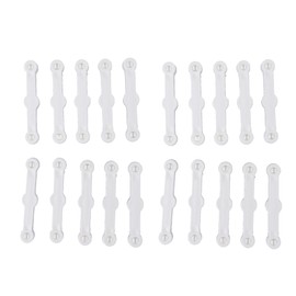 20pcs Window Screen Clip Professional Compact Lightweight Easy Installation Window Screens Buckle for Home Office Dormitory