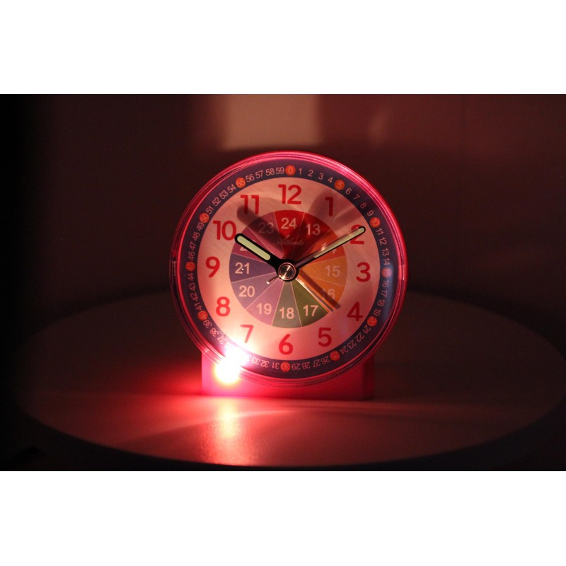 Atlanta 2126/1 Children's Alarm Clock without Ticking Sweeping Seconds Analogue