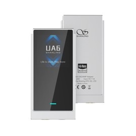 Shanling UA6 Quad DAC, Flagship Portable DAC/AMP CS43131 x 4, Display, 4.4 mm Balance, 0.14 inch (3.5 mm) Single End, Type-C 0.14 inches (3.5 mm), SPDIF PCM: 32 Bit / 768 kHz, Dongle Dac Amplifier,