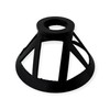 Reef-Safe Coral Frag Plug Stand – Black, 50mm Diameter, Holds