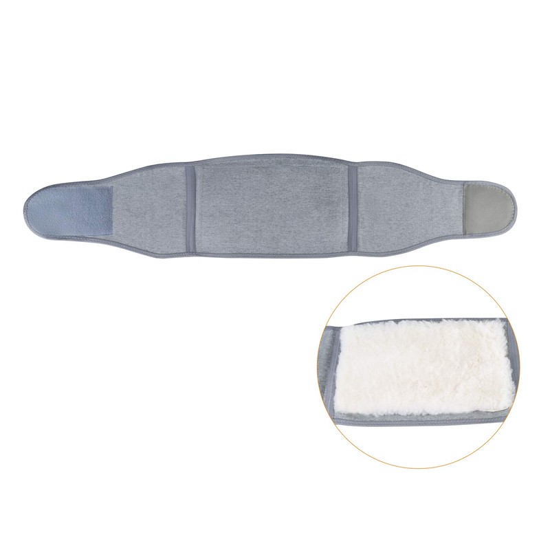 Lumbar Support Belt Winter Back Support Plush Lining Abdominal Belt