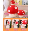 Mushroom Stuffed Pillow Room Decor for Kids Adult (001)