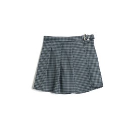 Koton Girls' Pleated Skort with Buckled Detail Shorts, (7C2)