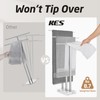 KES Standing Towel Rack 3-Tier with Marble Base, Free Standing