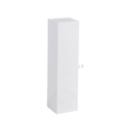 NWP White Magnetic Closure Gift Boxes - Holds Single Wine Bottle - 3.5in. X 3.5in. X 13.5in. - 3 Pack