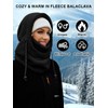 VELAI Balaclava Fleece Ski Mask for Men Women Winter Face